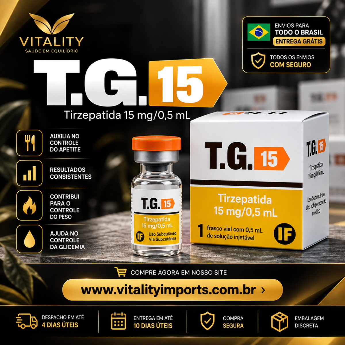 TG 15 Ampola Avulsa